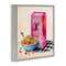 Stupell Industries Fashion Loops Cereal Framed Giclee, design by Grotto Studios